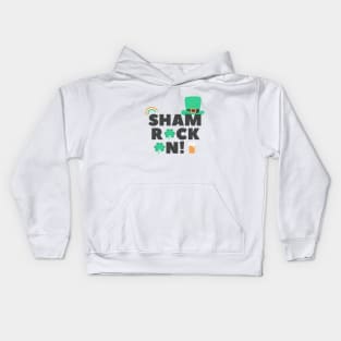 Sham Rock On Kids Hoodie